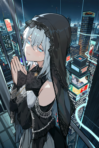 I Became a Saintess in a Cyberpunk Game