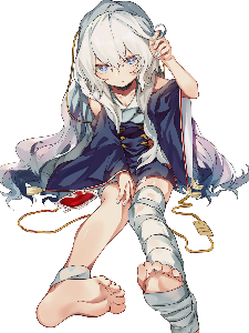 I Became a White-Haired Loli