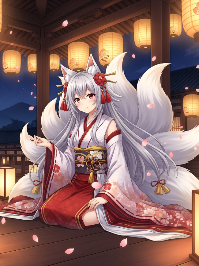 Ms. Mountain Goddess, Your Fox Tail Is Showing