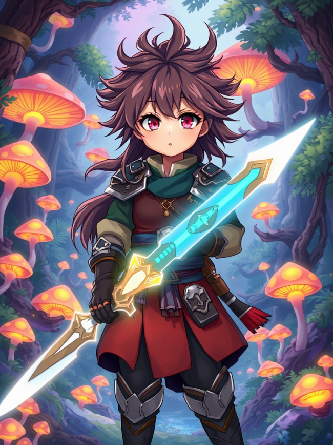 Wild Girl in a Fantasy World