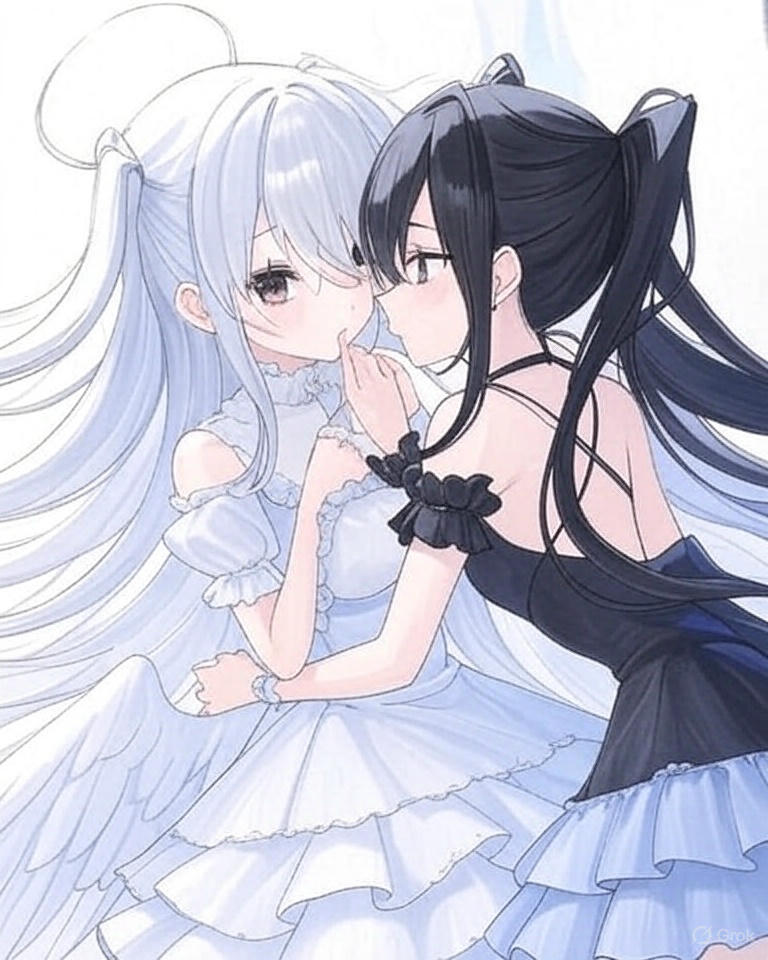 A Righteous Demon Girl and the Angel She’ll Never Meet