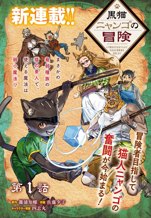 The Adventures Of The Black Cat Nyango – I’ve Received A Rare Attribute, So I Aim To Be A Carefree Adventurer